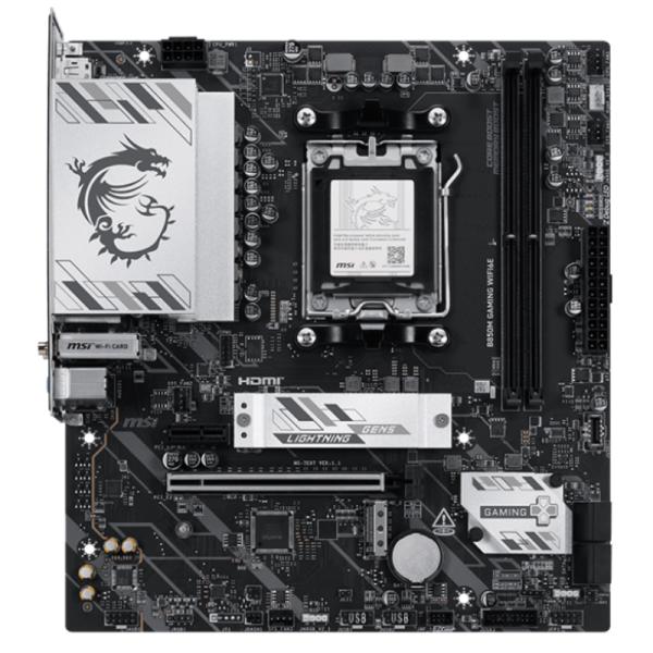 Tarjeta madre MSI B850M Gaming WIFI6E AM5 Micro-ATX DDR5