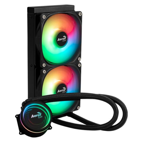 Enfriamiento líquido Aerocool RGB Oasis L240 BK AIO 240 mm