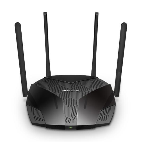 Router Mercusys MR70X Dual Band 2.4/5 GHz 1800 Mbps Wi-Fi 6 puertos WAN / LAN
