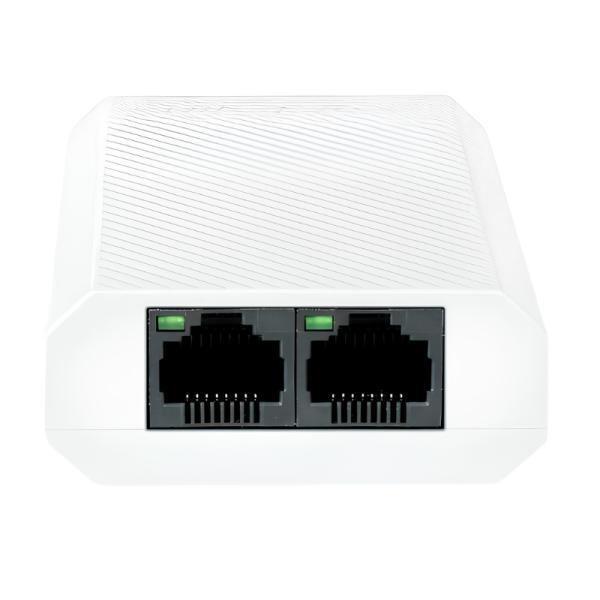 Switch Hikvision DS-3E0503DP-E/R 1 puerto Gigabit PoE de entrada 2 puertos Gigabit PoE