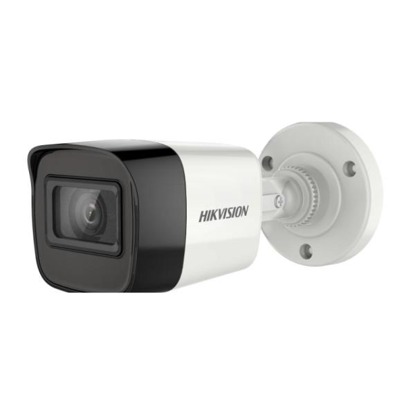 Cámara Hikvision mini Bullet DS-2CE16U1T-ITF(2.8MM)(O-STD) (E) 4K 8MP Lente Fijo 30M IR