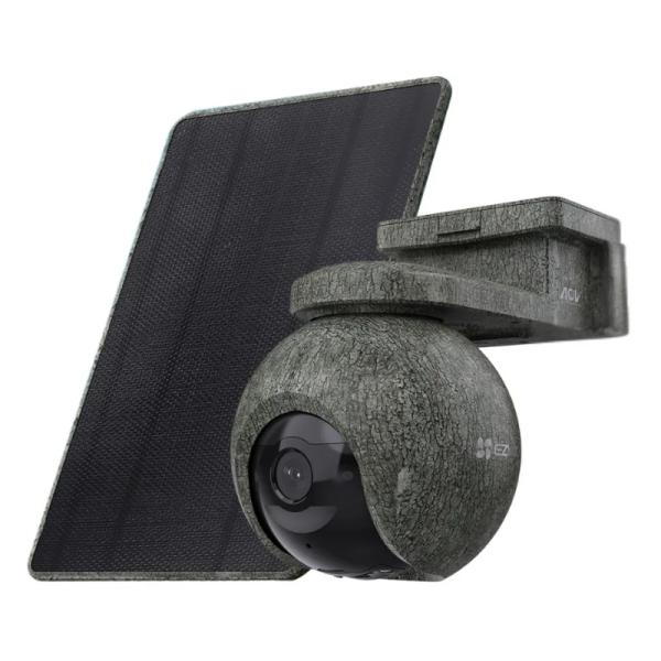 Cámara EZVIZ EB8 4G con panel solar, 4K, giro panorámico y visión nocturna