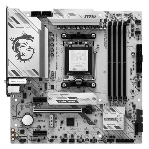 Tarjeta madre MSI B850M Gaming Plus WIFI6E AM5 Micro-ATX DDR5