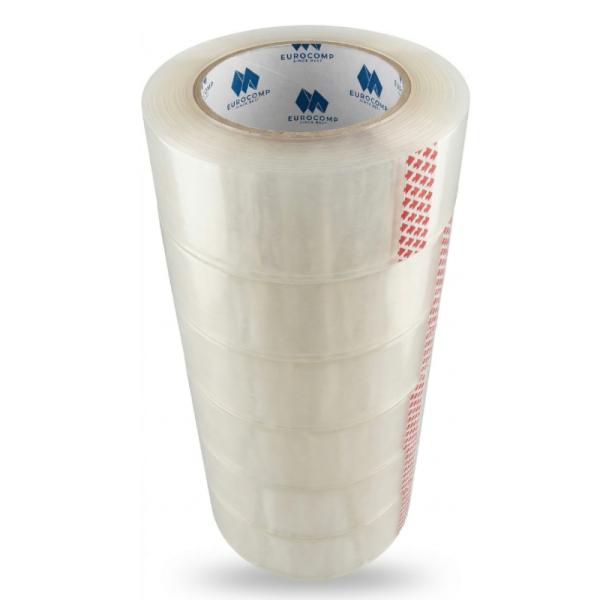 Cinta de embalaje 48 mm x 164.5M transparente (PACK 6) Generico