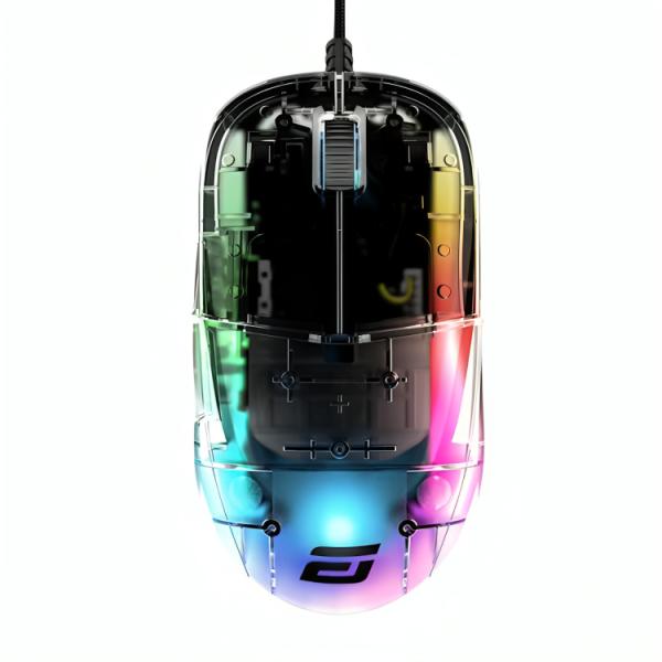 Mouse gamer Endgame Gear RGB XM1 alámbrico Dark Reflex 19000 DPI