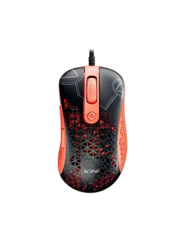 Mouse gamer Xpg Adata RGB Slingshot alámbrico USB 12000 DPI Slingshot-bk/ogcww