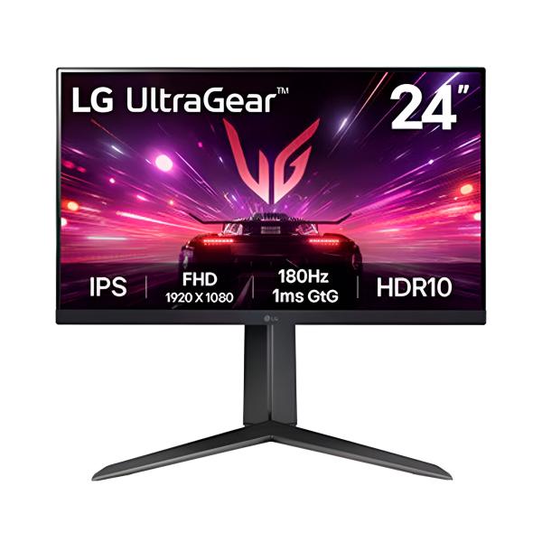 Monitor LG 24" Gaming Ultragear FHD 1920 X1080 180 Hz 1 ms HDR10 negro