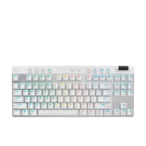 Teclado gamer Logitech RGB G Pro x TKL mecánico inalámbrico inglés