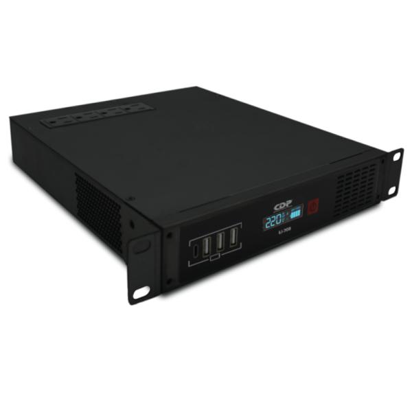 UPS CDP LI-708 700VA 350 W UPS Linea interactiva negro