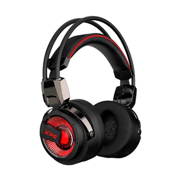 Headset gamer Xpg Adata RGB Precog alámbrico USB-C