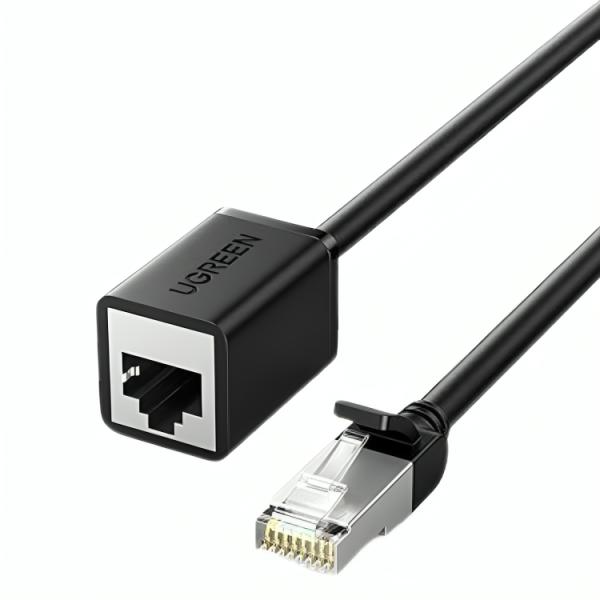 Cable UGREEN UTP NW112 CAT 6 F/utp RJ45 Macho a Hembra 0.5 M