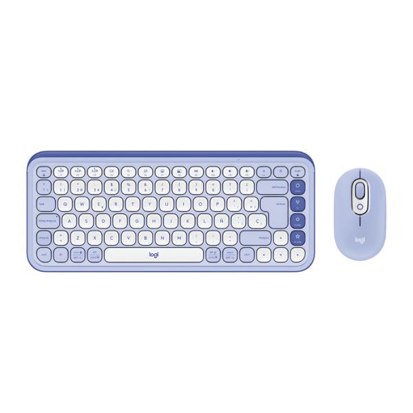 Teclado Logitech y Mouse POP Icon Combo inalámbrico Bluetooth español