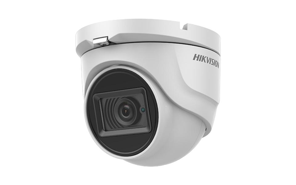 Cámara de seguridad Hikvision Turret DS-2CE76U1T-ITMF(2.8MM) 4K 8 MP alcance IR hasta 30
