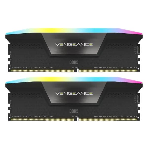 Memoria RAM Corsair 16 GB (2X8GB) Vengeance RGB DDR5 5200MT/S CL40 CMH16GX5M2B5200C40