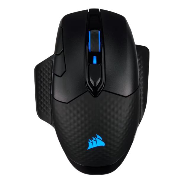 Mouse gamer Corsair RGB Dark Core Pro SE inalámbrico Bluetooth / 2.4 GHz 18000 DPI