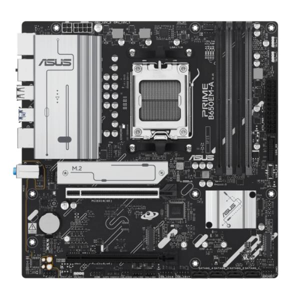 Tarjeta madre ASUS Prime B650EM-A AM5 micro ATX DDR5