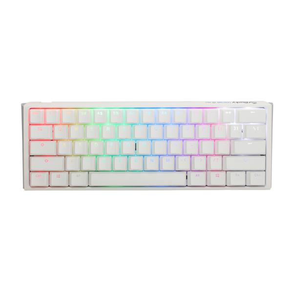 Teclado gamer Ducky RGB ONE 3 mini mecánico USB-C español Switch rojo