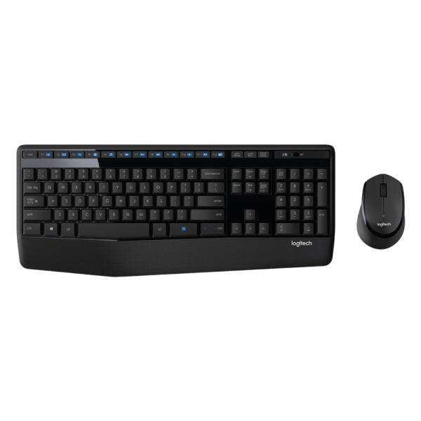 Teclado Logitech y Mouse MK345 membrana inalámbrico 2.4 GHz con Receptor USB español