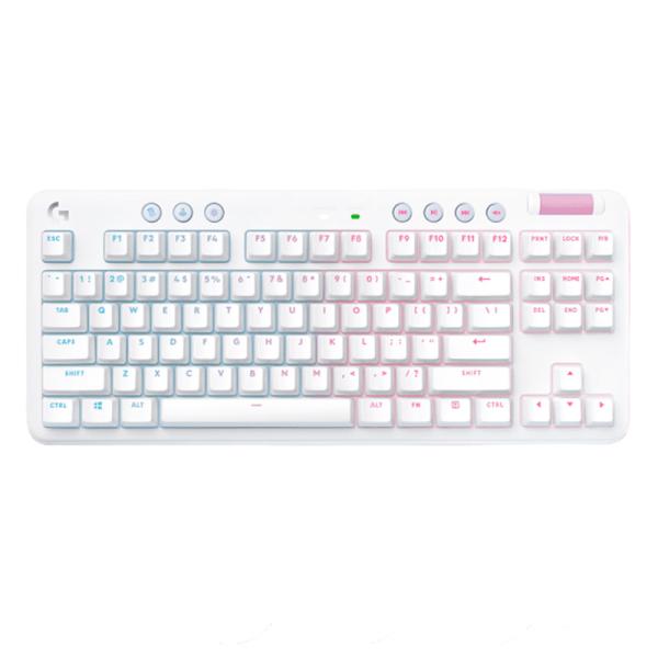 Teclado gamer Logitech RGB G715 mecánico inalámbrico Bluetooth inglés