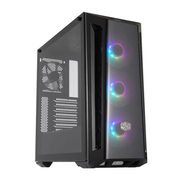 Case gamer Cooler Master RGB Masterbox MB520 Mid Tower ventiladores 4 de 120 mm