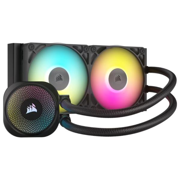 Enfriamiento líquido Corsair Icue Link Titan 240 RX RGB AIO 240 mm