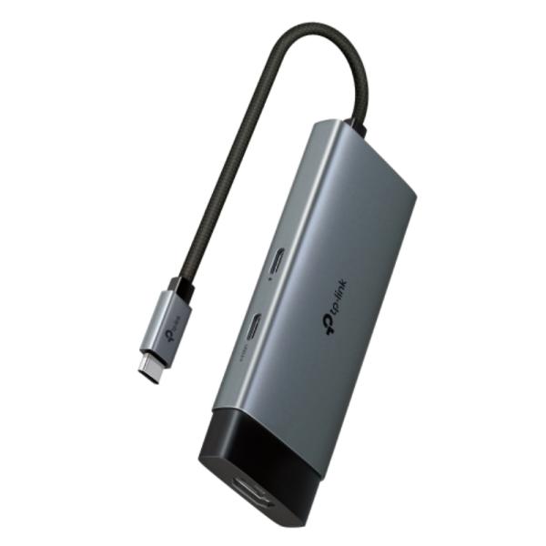 Hub TP-Link UH5020C(UN) 5 en 1 USB-C / HDMI 4K / USB-A 100 W 5 Gbps