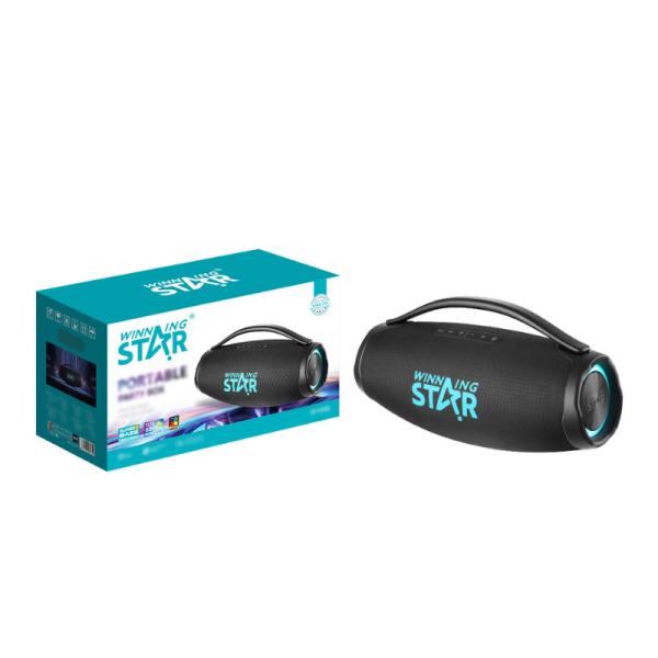 Parlante Winning Star RGB ST-8102 80 W Bluetooth resistente al agua