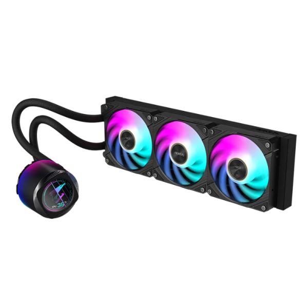 Enfriamiento líquido Gigabyte RGB Aorus Waterforce x II 360 mm AIO LGA1851 AM5