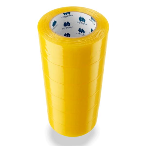 Cinta de embalaje 48 mm x 164.5M Amarilla (PACK 6) Generico