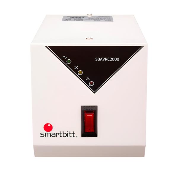 Regulador de voltaje Smartbitt SBAVRC2000 2000VA 1200 W 1 Toma 80–150 VCA Retardo