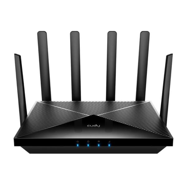 Router CUDY inalámbrico P5_EU 1.0 5GHZ AX3000 Wi-Fi 6 5G REL.16 con Antenas Desmontables