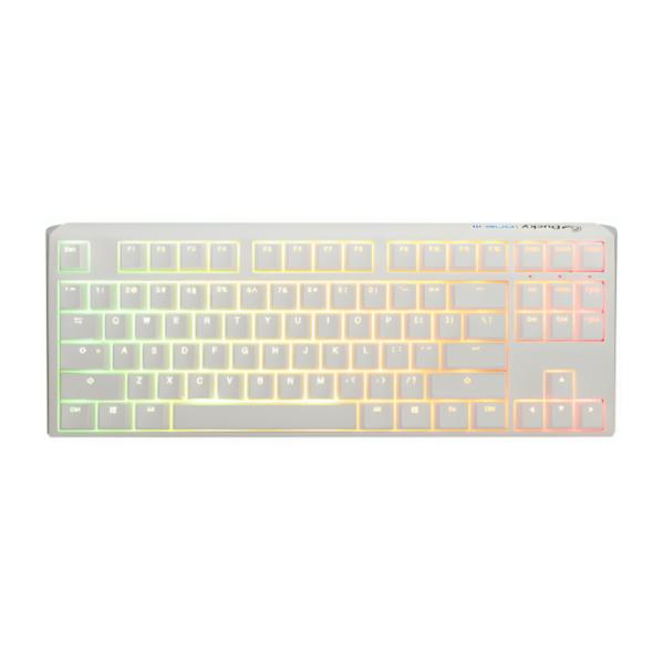 Teclado gamer Ducky RGB ONE 3 TKL mecánico USB-C español Switch rojo