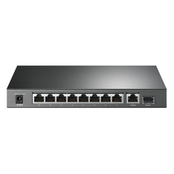Switch TP-Link TL-SG1210P(UN) 9 puertos RJ45 Gigabit / 1 puerto SFP 10/100/1000 Mbps no