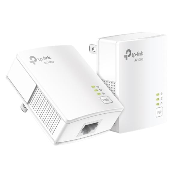 Adaptador TP-Link TL-PA7017 KIT AV1000 Gigabit Powerline Starter KIT Ethernet / RED