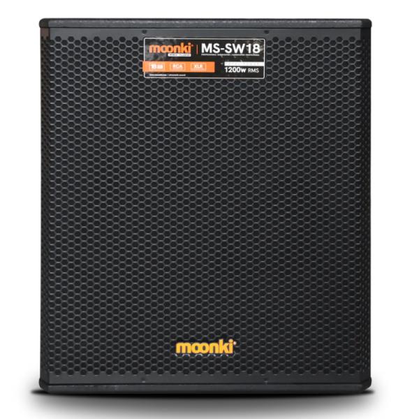 Subwoofer Moonki MS-SW18 1200 W alámbrico