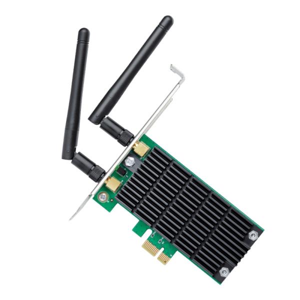 Tarjeta de red TP-Link Archer T4E Pci-e Wi-Fi 5 Dual Band AC1200 2.4 GHz 5 GHz