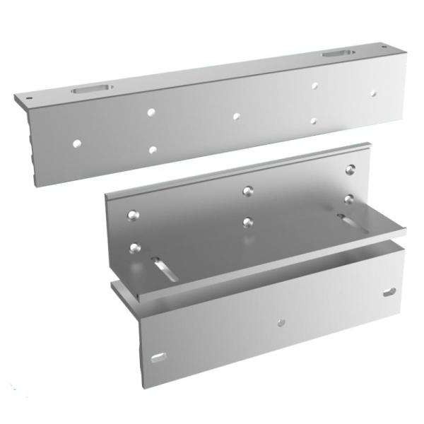Bracket para cerradura magnetica Hikvision DS-K4H255-LZ compatible con Puertas de vidrio