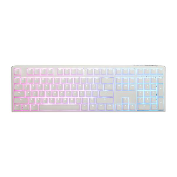 Teclado gamer Ducky RGB ONE 3 mecánico USB-C español Switch rojo silencioso