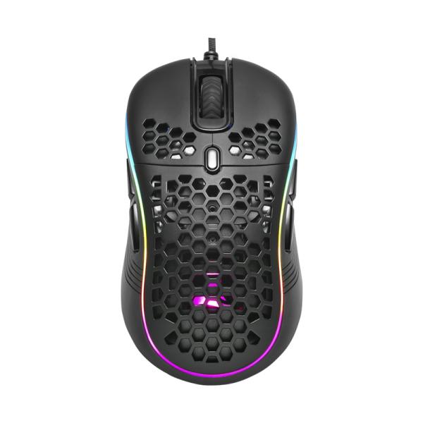 Mouse gamer Sharkoon RGB LIGHT2 S alámbrico USB 6200 DPI